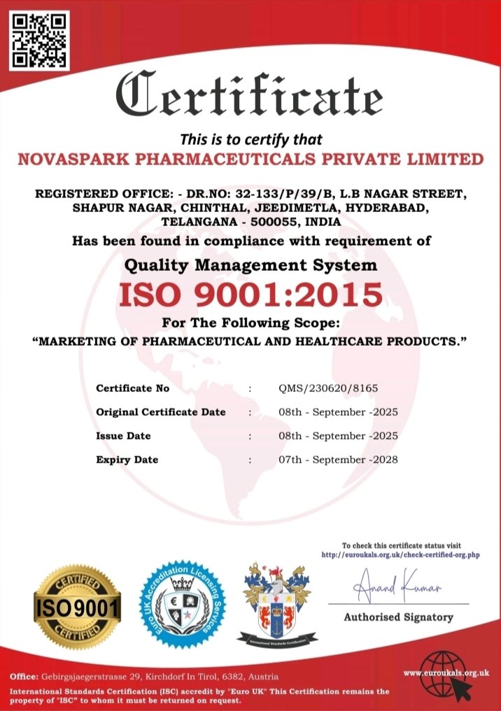 ISO 9001:2015 Certified Company